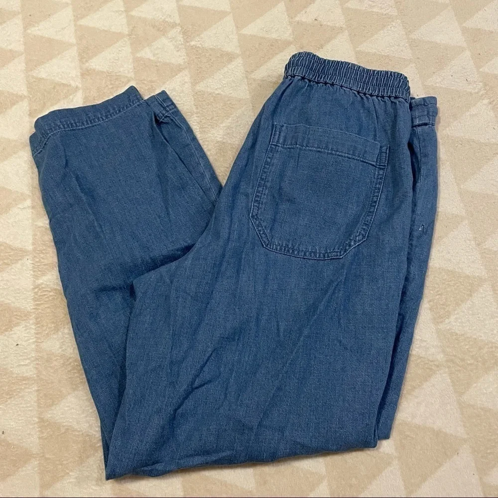 J crew seaside pants chambray azalea wash